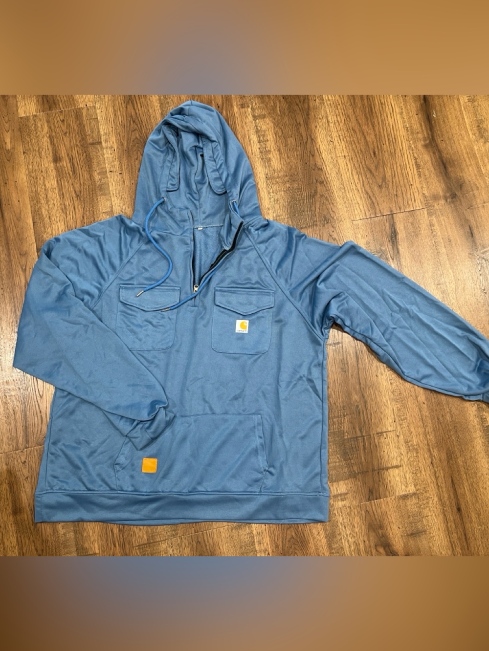 Blue Carhartt dupe sweatshirt men’s size 2XL
